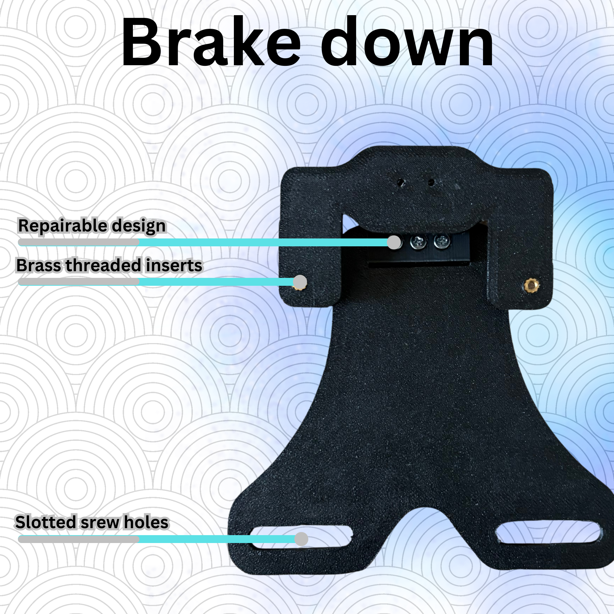 Flip plates for mopeds - Designed for zips and aerox, fit 99% of scooters