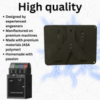 Quick Release EU Motorcycle License Plate Holder - Universal