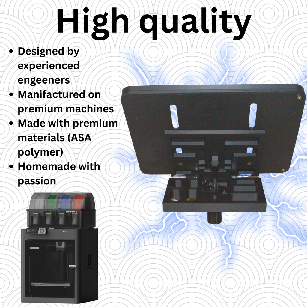 Fold Plate Flip Plate – Downward Folding Motorcycle License Plate Bracket | Fits 50cc Bikes & Plate Frames