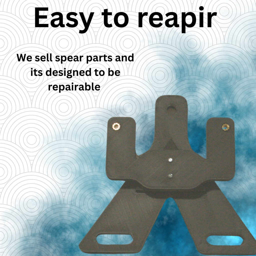 Quick Release EU Motorcycle License Plate Holder - Universal